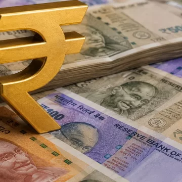 Indian-Rupee Rupee Stages Sharp Recovery After Hitting Record Closing Low Against U.S. Dollar