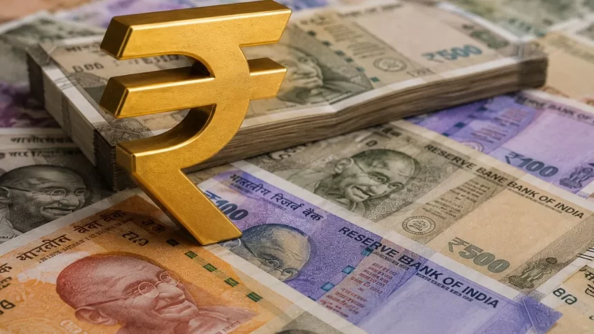 Indian-Rupee Rupee Stages Sharp Recovery After Hitting Record Closing Low Against U.S. Dollar