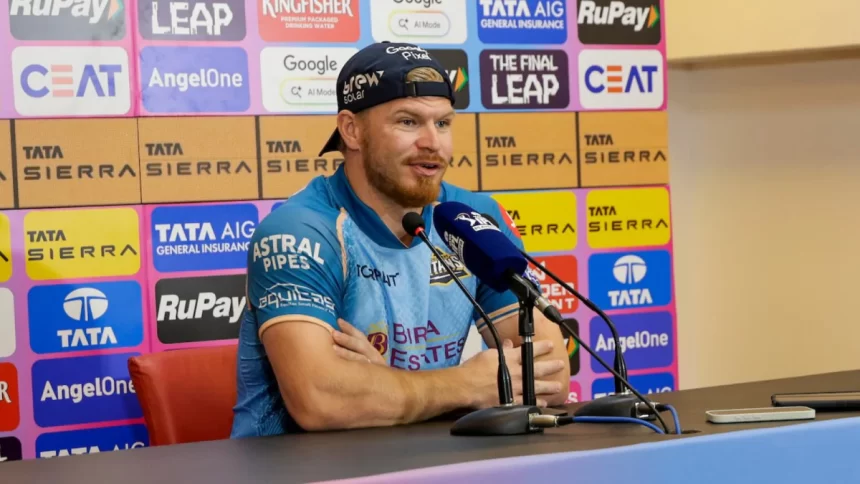 PHILLIPS-1 Glenn Phillips Reacts Sharply During Post-Match Media Interaction After RCB vs GT Clash