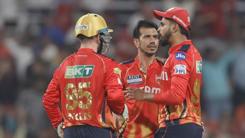 SHREYAS-IYER-CHAHAL Shreyas Iyer Explains Decision to Bench Chahal as Punjab Kings Fall Short Against Delhi Capitals