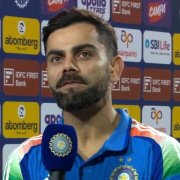 Virat-Kohli-at-the-post-match-presentation-2025-11-091271545757365d8d3c62fcb153636b-3x2 Virat Kohli Signals 2027 World Cup Ambition After Opening Up on Painful Test Retirement