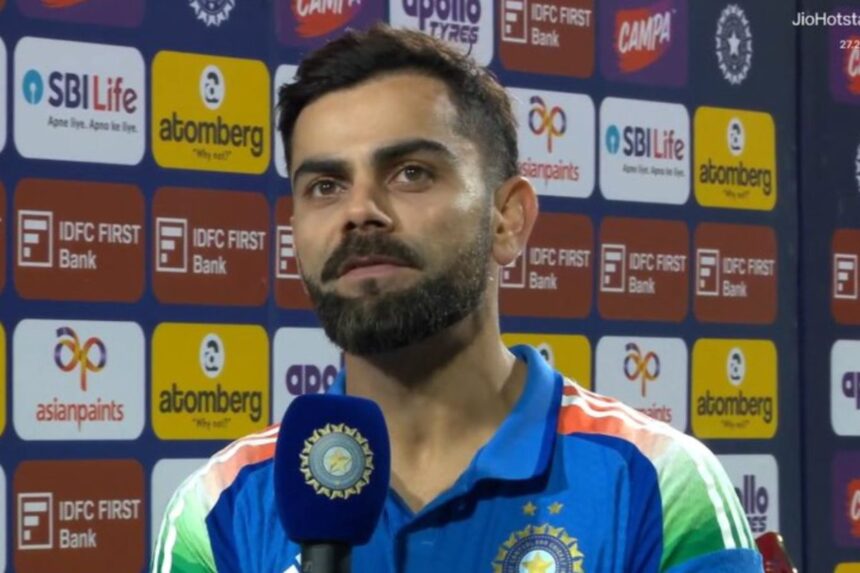 Virat-Kohli-at-the-post-match-presentation-2025-11-091271545757365d8d3c62fcb153636b-3x2 Virat Kohli Signals 2027 World Cup Ambition After Opening Up on Painful Test Retirement