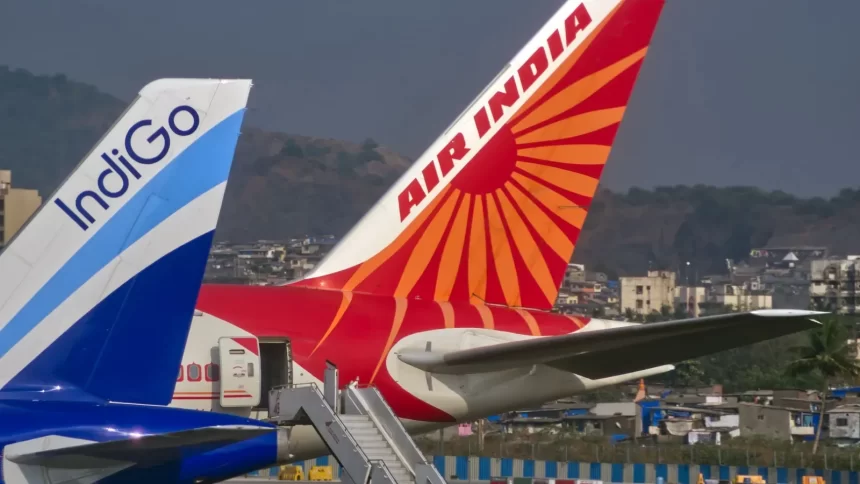 air-india-indigo Indian Airlines Scale Back Flights Amid Rising Aviation Fuel Costs and Operational Pressures
