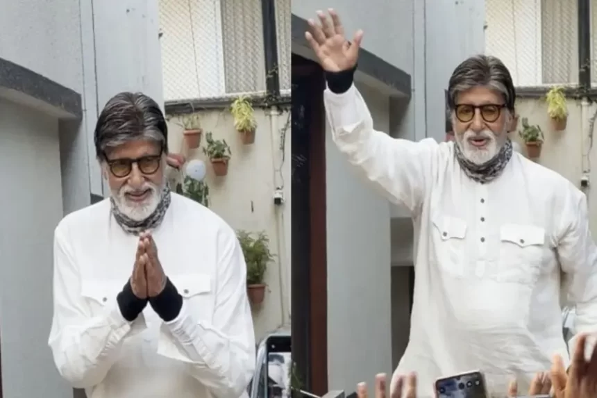amitabh-bachchan-jpg Amitabh Bachchan’s Sunday Appearance at Jalsa Silences Health Concerns, Fans Celebrate Iconic Tradition