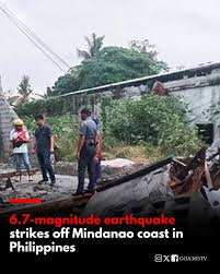 Strong 6.0 Magnitude Earthquake Strikes Samar Region in Philippines, Authorities Monitor Aftershocks