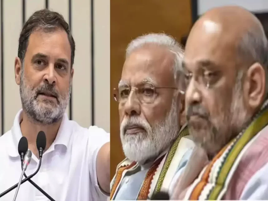 rahul-gandhi-modi-shah-meeting Rahul Gandhi Targets PM Modi Over CBSE Class 12 Results Controversy, Raises Questions on Accountability