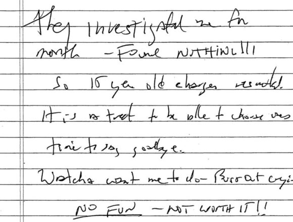 Newly Unsealed Jeffrey Epstein Note Sparks Fresh Questions Around 2019 Jail Incident