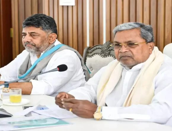 siddaramaiah-dk-shivakumar-tussle-for-karnataka-cm-post Karnataka Power Struggle Intensifies as Congress Leadership Balances Siddaramaiah and Shivakumar Camps