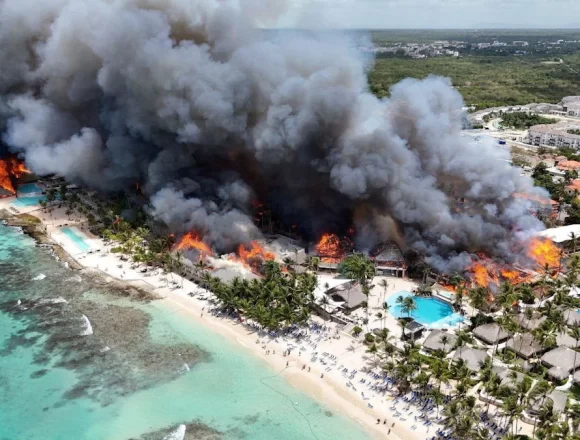 14d359dce653f0721d109ecd3261e68b Massive Fire at Dominican Republic Resort Forces Evacuation of Nearly 1,700 Tourists; One Foreign Visitor Reportedly Dies