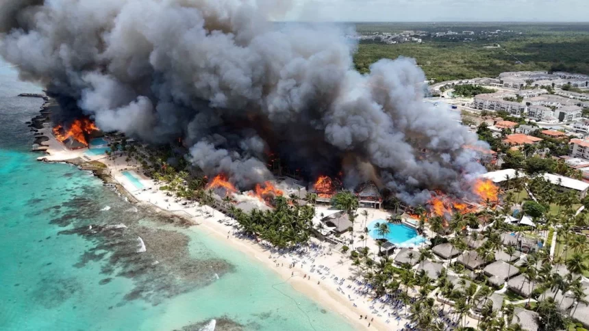 14d359dce653f0721d109ecd3261e68b Massive Fire at Dominican Republic Resort Forces Evacuation of Nearly 1,700 Tourists; One Foreign Visitor Reportedly Dies