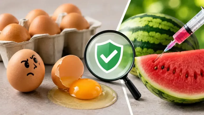 154432379 FSSAI Shares Easy Home Tests to Check Purity of Eggs and Watermelons