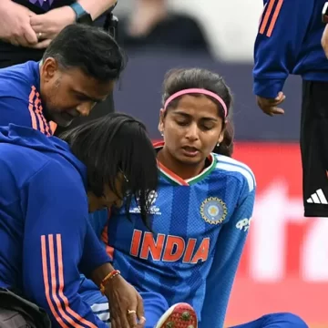 1547315-shreyanka-icc-cricketcom Shreyanka Patil Ruled Out of Women’s T20 World Cup Due to Ankle Injury; Uncapped Prema Rawat Earns Surprise Call-Up