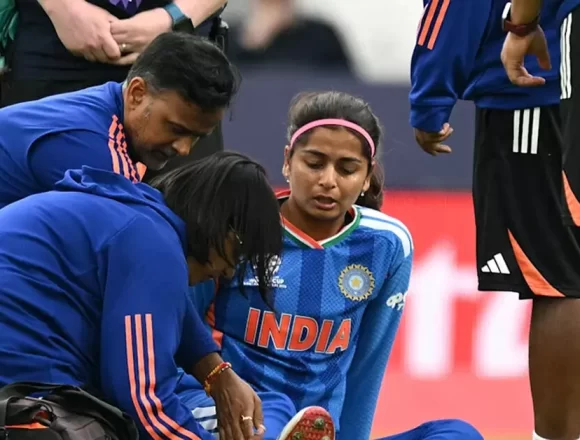1547315-shreyanka-icc-cricketcom Shreyanka Patil Ruled Out of Women’s T20 World Cup Due to Ankle Injury; Uncapped Prema Rawat Earns Surprise Call-Up