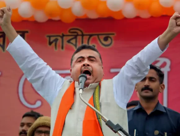 20250717043857_Suvendu-Adhikari-bengal-BJP Centre Allocates ₹8,500 Crore to West Bengal Under Rural Development Scheme, Political Credit Battle Intensifies