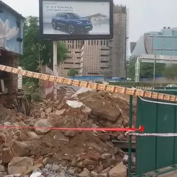 202606053814481 Worker Killed After Boundary Wall Collapse at Delhi Crematorium, Safety Concerns Raised