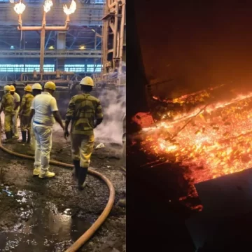 Three Dead, Several Injured After Molten Steel Spill Triggered by Blast at Visakhapatnam Industrial Plant
