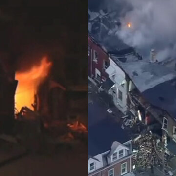 Massive Blaze Engulfs Allentown’s Front and Gordon Streets, Triggering Panic and Emergency Response