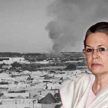 Sonia Gandhi Questions India’s Gaza Position, Accuses Government of Abandoning Traditional Foreign Policy Principles