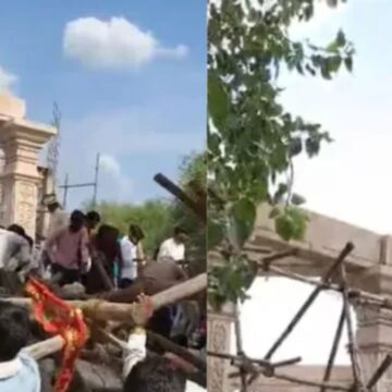 Seven Killed, Around 30 Injured After Under-Construction Hanuman Temple Roof Collapses in Maharashtra