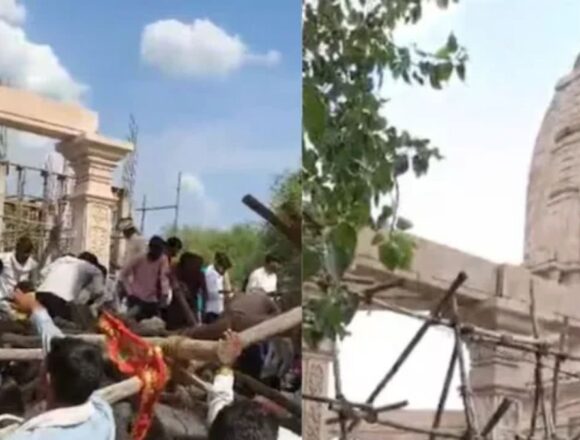 6a367e393b7750000d182410 Seven Killed, Around 30 Injured After Under-Construction Hanuman Temple Roof Collapses in Maharashtra
