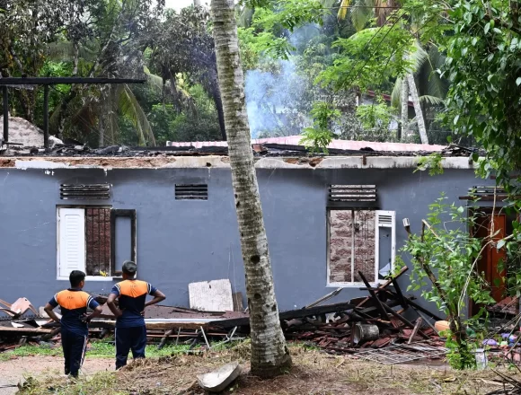 Deadly Blaze at Sri Lankan Elderly Care Home Claims 11 Lives, Sparks Investigation into Safety Standards