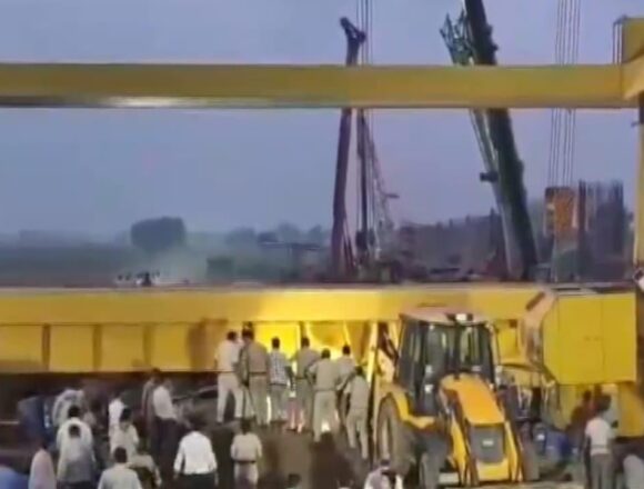 Three Workers Killed After Crane Collapses on Temporary Shelter at Faridabad Construction Site