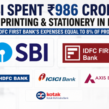 ChatGPT Image Jun 21, 2026, 02_41_00 PM ₹986 Crore on Paper! SBI Tops Printing Expenses List in FY25, But One Private Bank’s Spending Raises Eyebrows