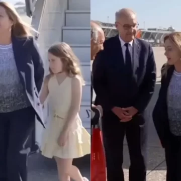 Meloni-daughter-G7-Summit Shy Appearance of Giorgia Meloni’s Daughter Becomes Unexpected Highlight at G7 Summit