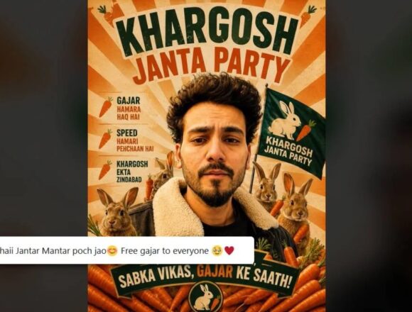 Elvish Yadav’s ‘Khargosh Janata Party’ Sparks Social Media Frenzy With Middle-Class Pitch