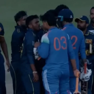 Vaibhav-Sooryavanshi-fight-Sri-Lanka-A Sri Lanka Dismisses Claims of Targeting Vaibhav Sooryavanshi After Heated U-19 Clash Against India