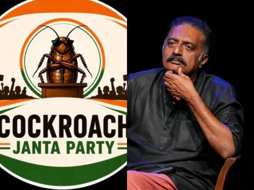 Prakash Raj Joins ‘Cockroach Janta Party’ Protest in Bengaluru, Demands Accountability from Government