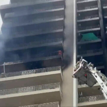 Massive Fire Engulfs Noida High-Rise Apartment Tower, Multiple Lives Lost in Tragic Blaze