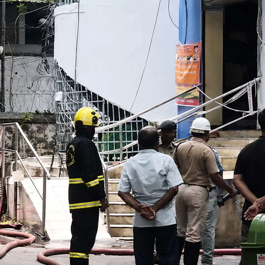Kolkata Police Forms SIT After Fire Destroys 4,000 EVMs in Alipore Government Building