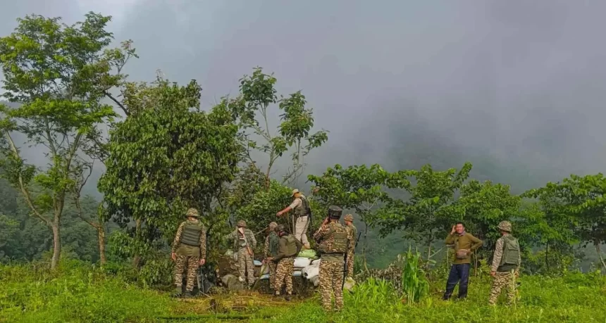 manipur-naijpg_1781768892257 Security Forces Recover Large Cache of Weapons, Demolish Militant Bunkers in Manipur’s Kangpokpi District