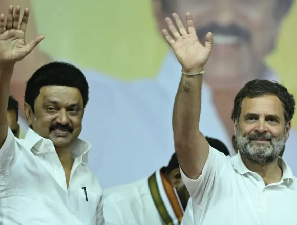 mk-stalin-rahul-gandhi-png DMK Slams Rahul Gandhi Over Remarks, Exposes Growing Strains Within INDIA Bloc