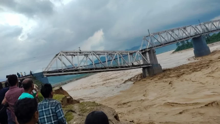 Assam and Arunachal Pradesh Reel Under Devastating Flash Floods as Bridge Collapse Disrupts Connectivity