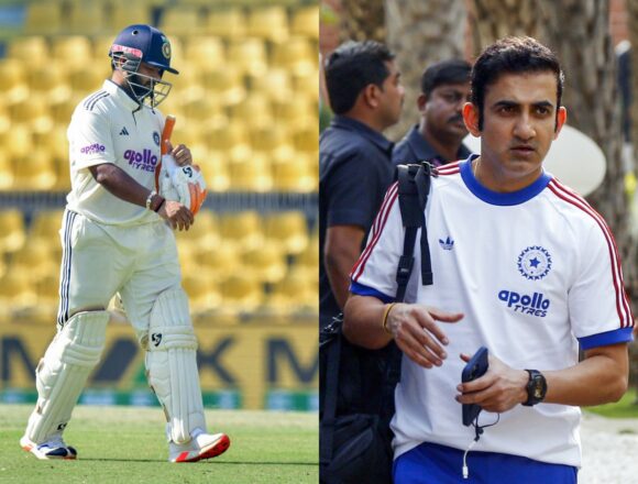 Gautam Gambhir Sends Strong Message to Rishabh Pant After Vice-Captaincy Setback, Stresses Accountability and Performance