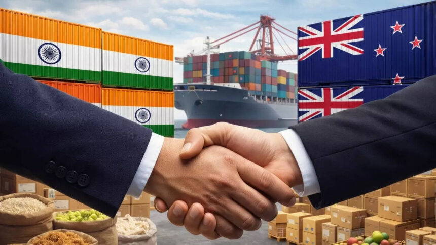 126198960 India and New Zealand Sign Landmark Free Trade Agreement, Eliminating Tariffs on Majority of Bilateral Exports