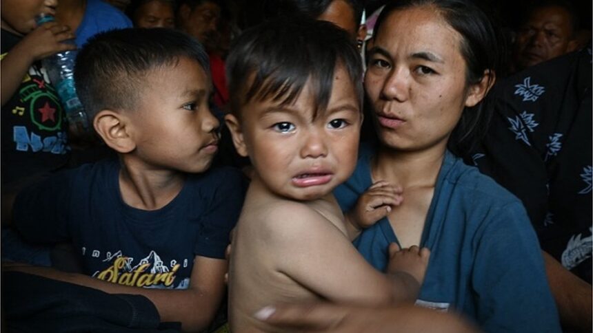 Fresh Arson Attack in Manipur: Woman and Daughter Injured as Three Houses Torched Amid Renewed Ethnic Tensions