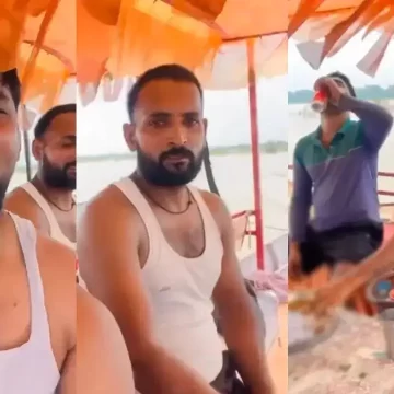 155135702 Three Arrested After Viral Video Shows Beer and Meat Consumption in Ayodhya’s Saryu River
