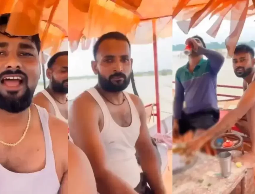 155135702 Three Arrested After Viral Video Shows Beer and Meat Consumption in Ayodhya’s Saryu River