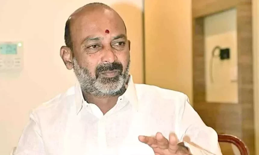 1683538-bandi Bandi Sanjay Calls for Probe into Alleged Diversion of Central Funds in Telangana