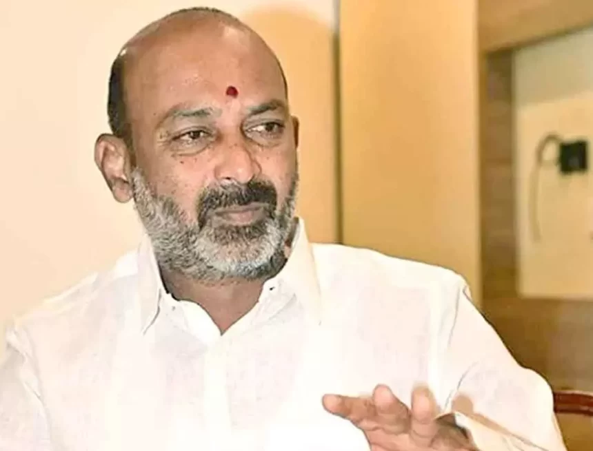 1683538-bandi Bandi Sanjay Calls for Probe into Alleged Diversion of Central Funds in Telangana