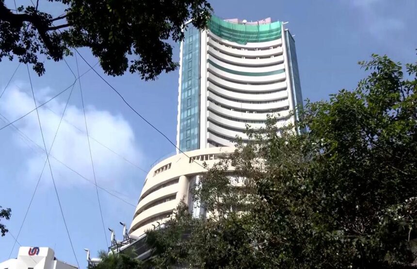 20260713083L Indian Stock Market Opens Lower as Rising Crude Prices and West Asia Tensions Weigh on Investors