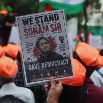 Protests in New York, San Jose Back Sonam Wangchuk’s Hunger Strike and CJP Agitation