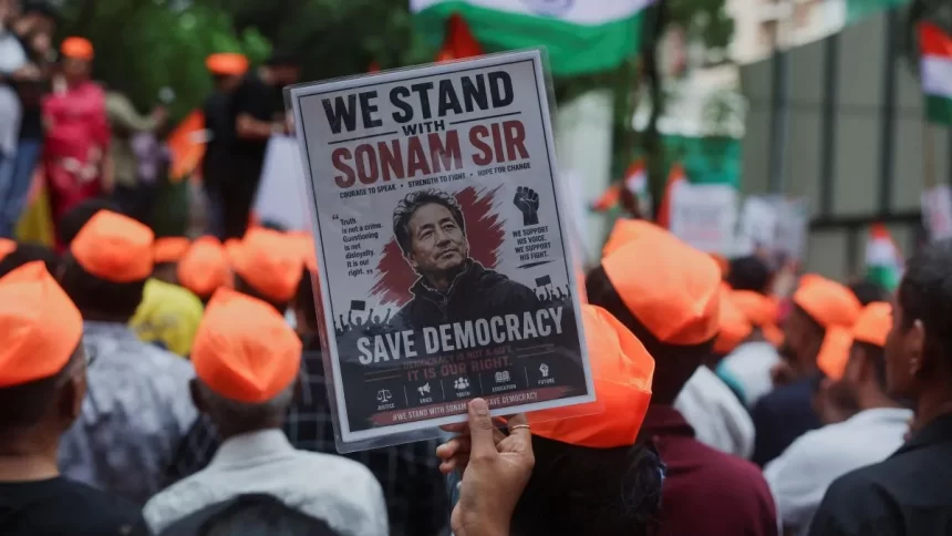 20live-sonam-wangchuk Protests in New York, San Jose Back Sonam Wangchuk’s Hunger Strike and CJP Agitation
