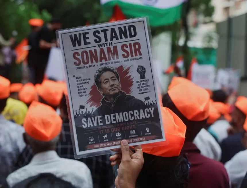 20live-sonam-wangchuk Protests in New York, San Jose Back Sonam Wangchuk’s Hunger Strike and CJP Agitation