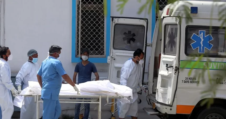 22hospital-death-body Pregnant Woman and Unborn Baby Die After Injection at Navi Mumbai Civic Hospital, Investigation Underway