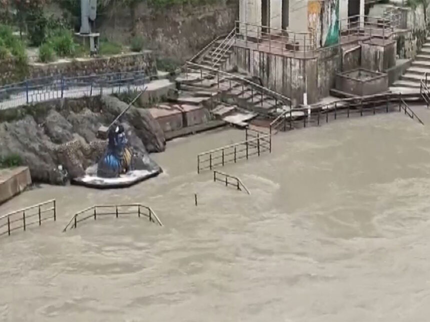 ANI-20260702012103 Heavy Rain Pushes Rivers Toward Warning Levels in Uttarakhand’s Rudraprayag, Authorities Activate Emergency Preparedness