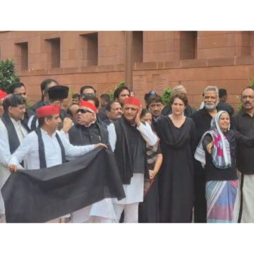 Opposition MPs Observe ‘Black Day’ Protest in Parliament Over Alleged Police Action Against Student Demonstrators